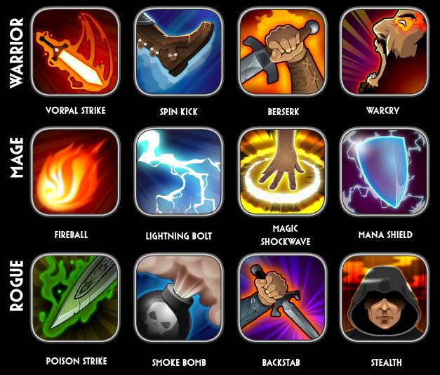Class Skill Icons