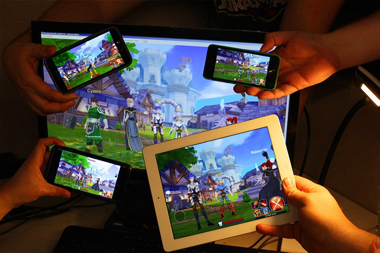 AQ3D on multiple devices.