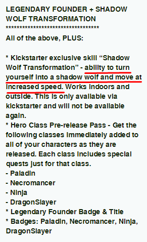 AQ3D Kickstater Shadow Wolf Transformation Description
