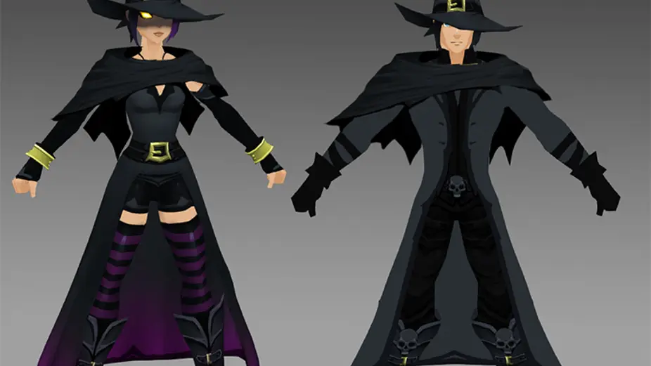 AQ3D Witch sets