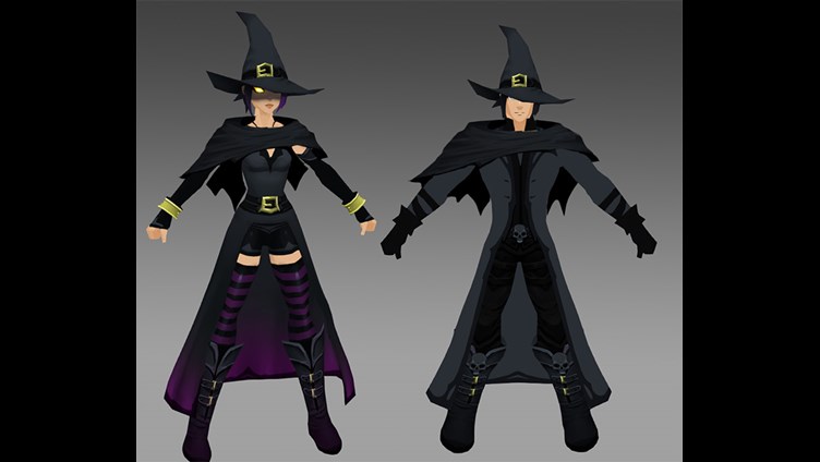 AQ3D Witch sets