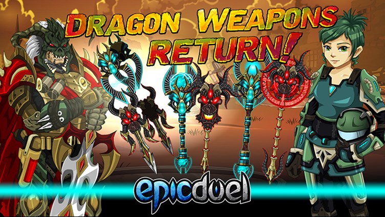 AQ3D ED Dragon Weapons