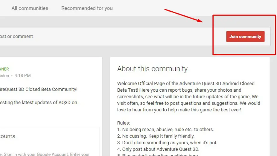 AQ3D Google Plus Join