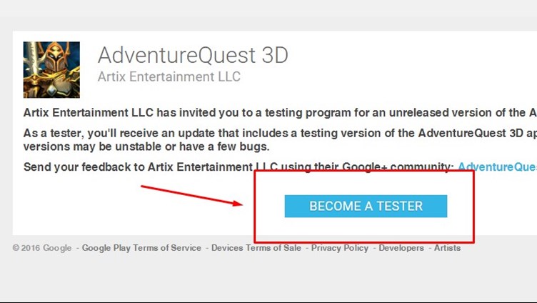 AQ3D Become A Tester