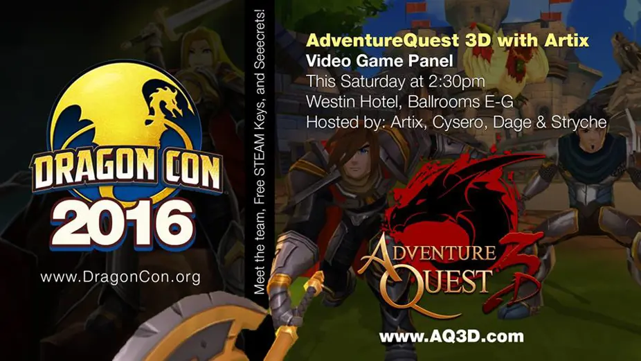 2016 DragonCon Info Card