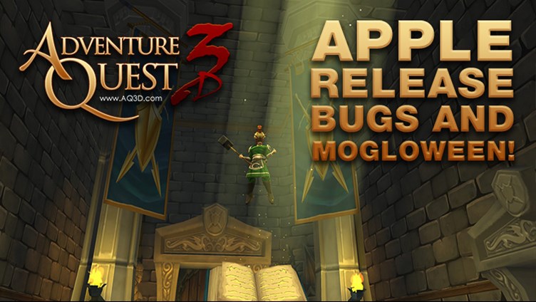 AQ3D Apple Release Bugs and Mogloween