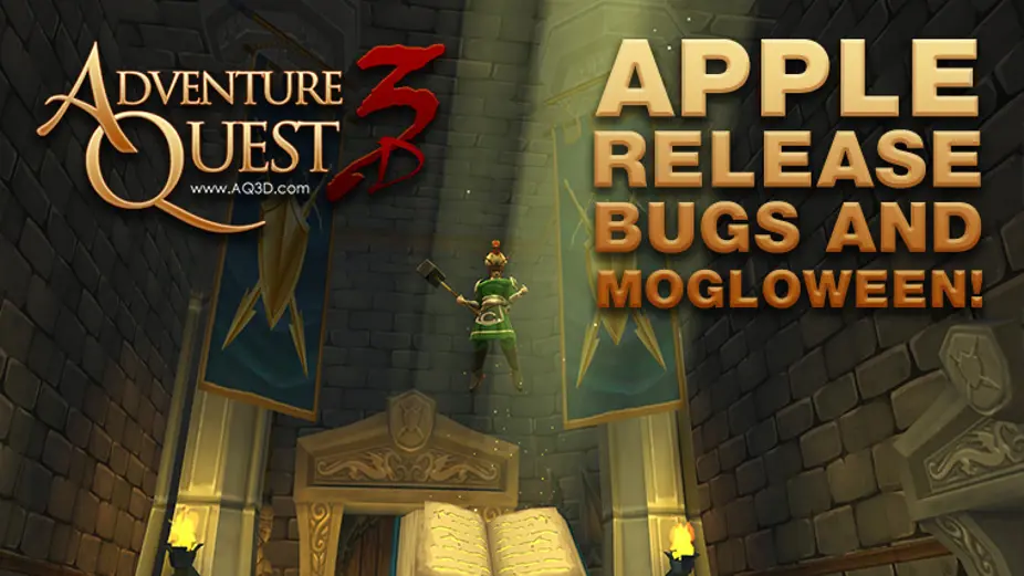 AQ3D Apple Release Bugs and Mogloween
