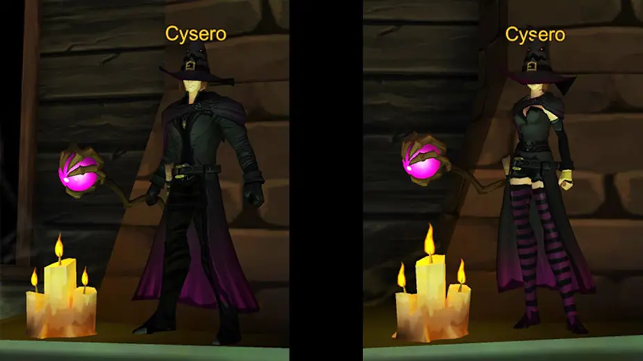 AQ3D Spooky Witch Set