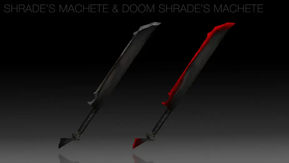 AQ3D Shrade Machetes
