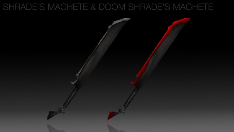 AQ3D Shrade Machetes