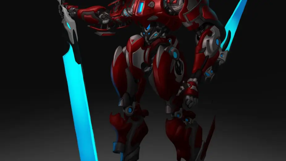 Thyton Mech Painting