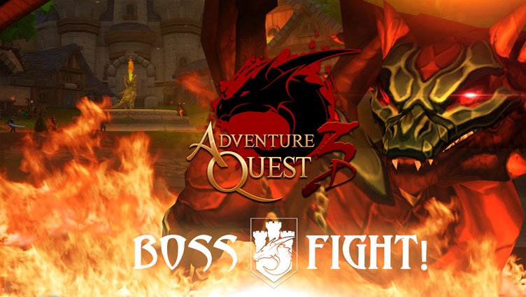 Battleon Dragon Boss Fight