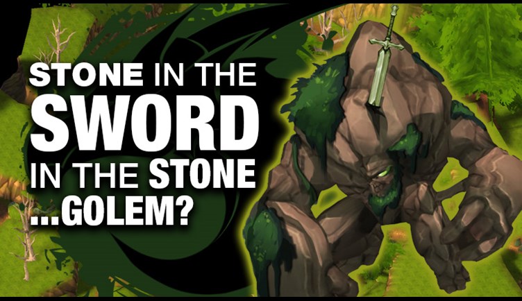 Stone in the Sword in the Stone Golem