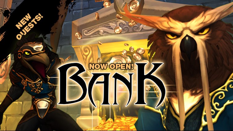 The Bank of Battleon is now open