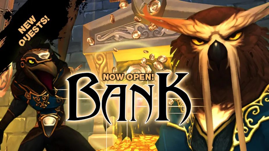 The Bank of Battleon is now open