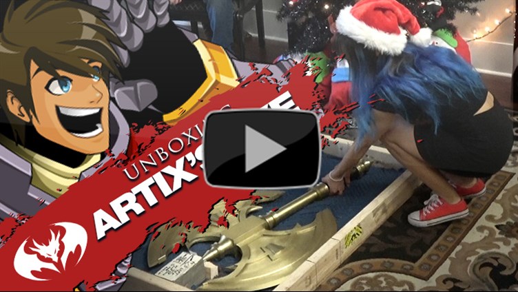 Unboxing Artix's Axe the Blinding Light of Destiny