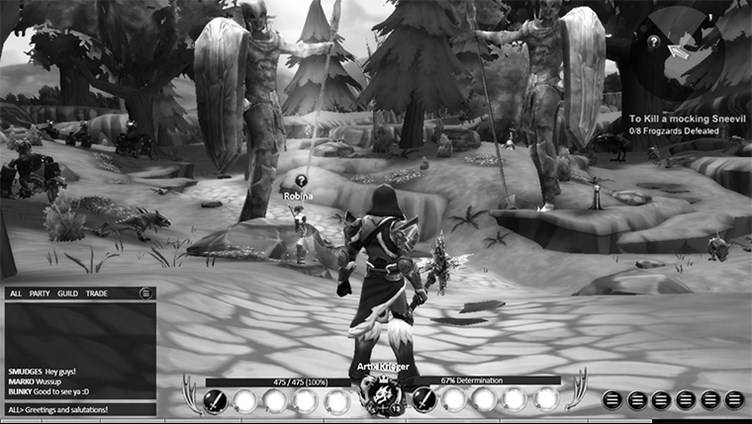 AdventureQuest 3D PC Interface