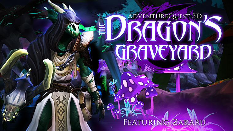 LIVE! Dragon's Graveyard - Adventure Quest 3D, Cross Platform MMORPG