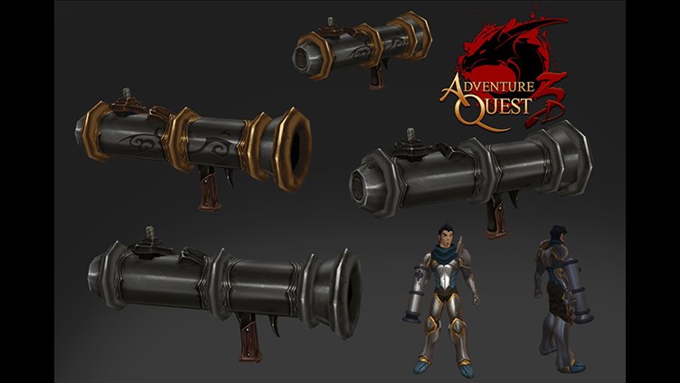 AQ3D hand Cannons