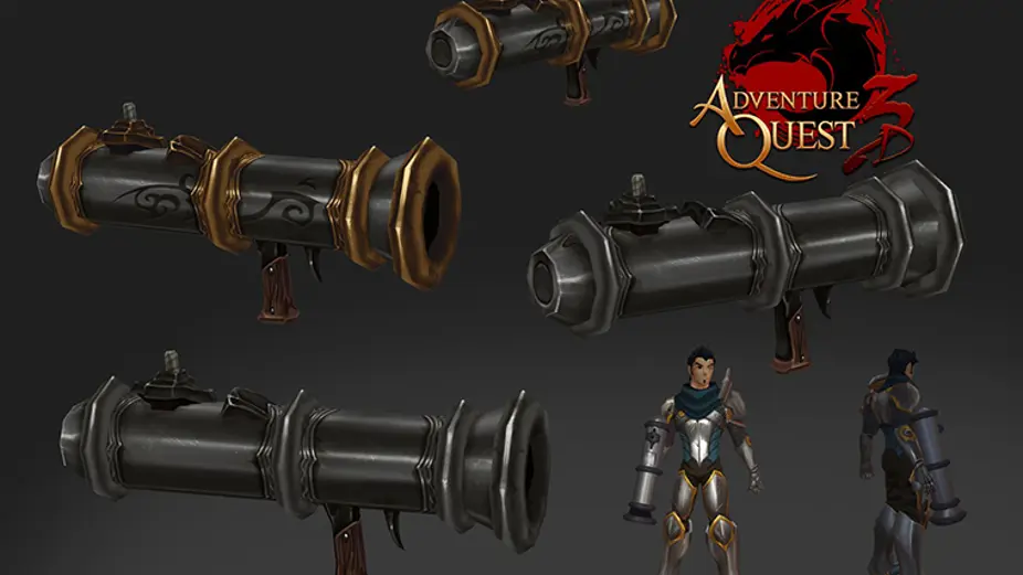 AQ3D hand Cannons