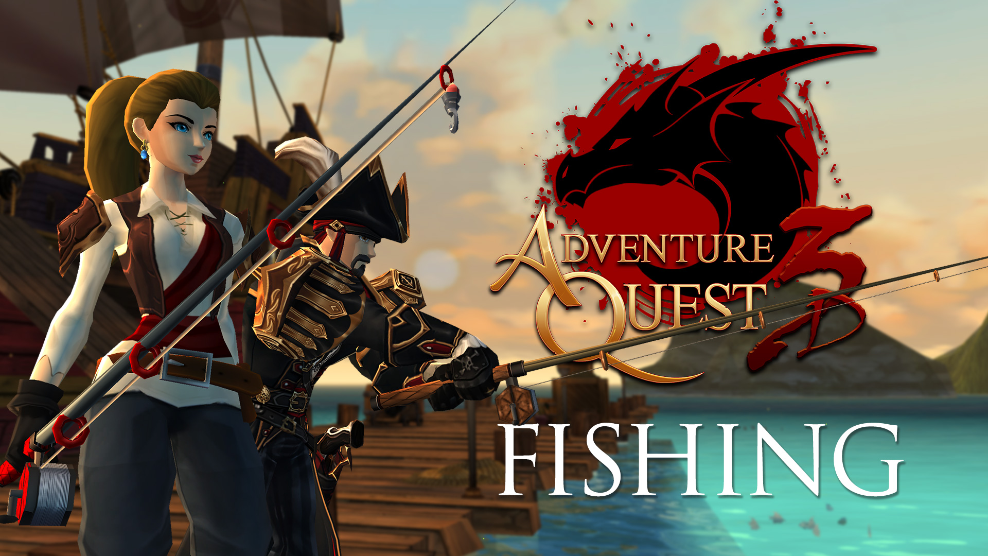 Fishing - Adventure Quest 3D, Cross Platform MMORPG