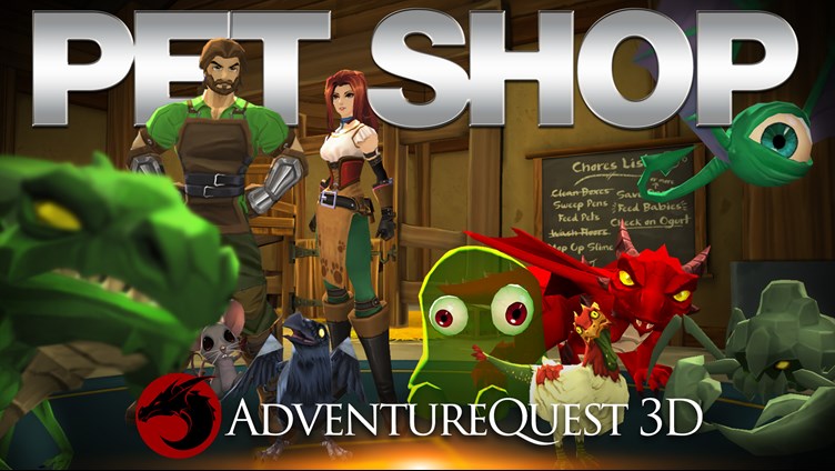 AdventureQuest 3D Pet Shop