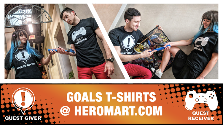 Goals T-shirts return to HeroMart