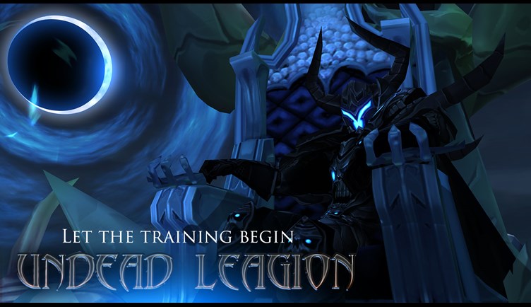 Let the training begin... the Undead Legion's Arena of Souls