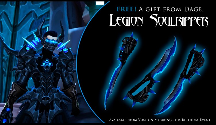 A gift from Dage, the Legion Soulripper
