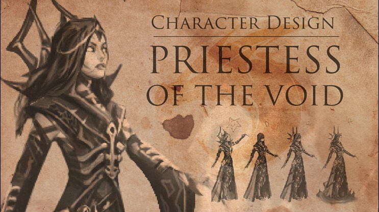 CharacterDesign-PriestessOfTheVoid