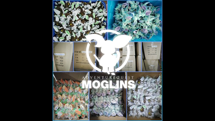 Lots and lots of plush Moglins