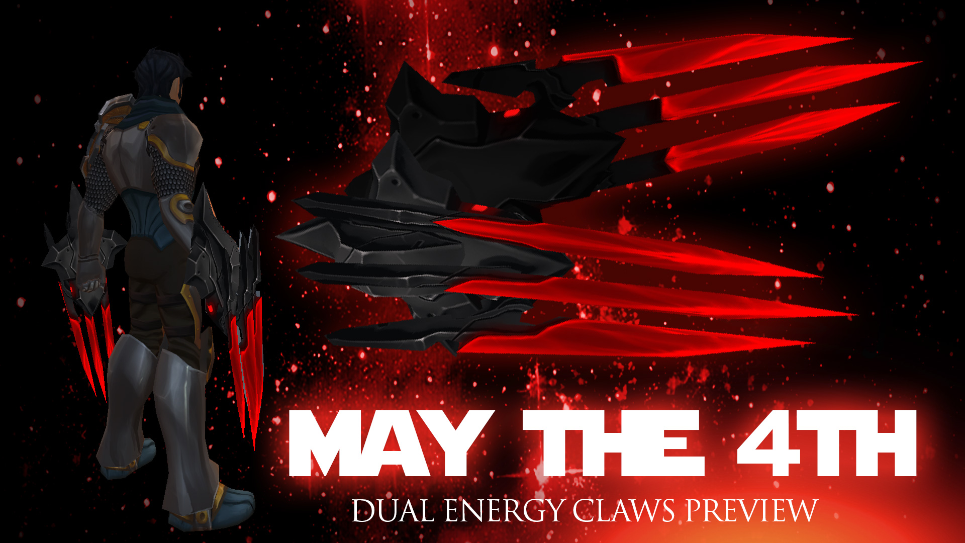 Dual Energy Claws - Adventure Quest 3D, Cross Platform MMORPG