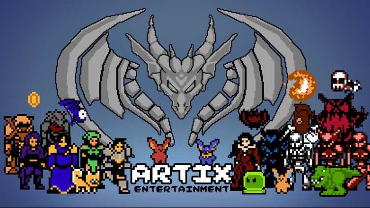 8-Bit Artix characters