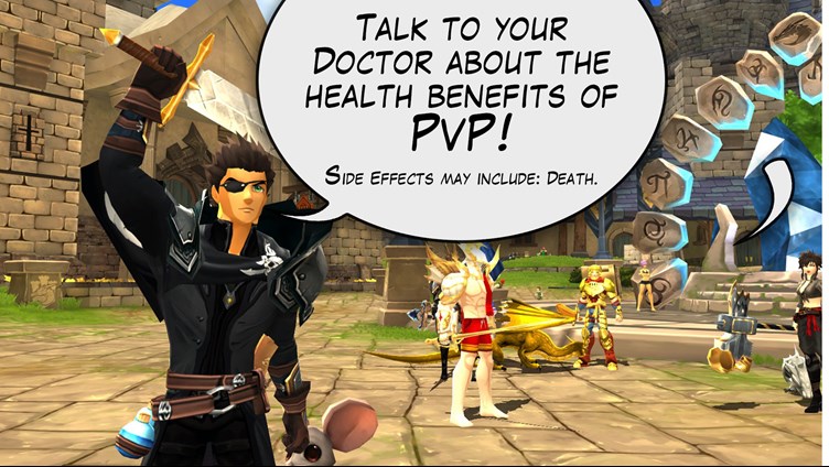 Talk to your doctor about PvP