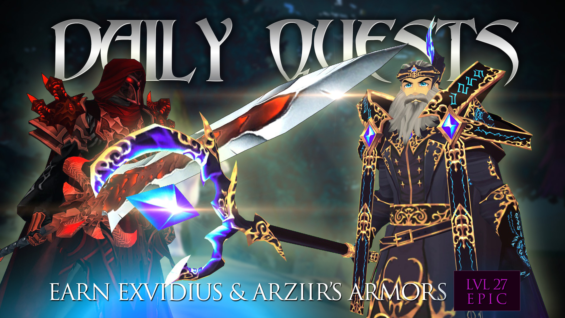 Earn the Archmage s and Exvidius armors Level 27 Epic