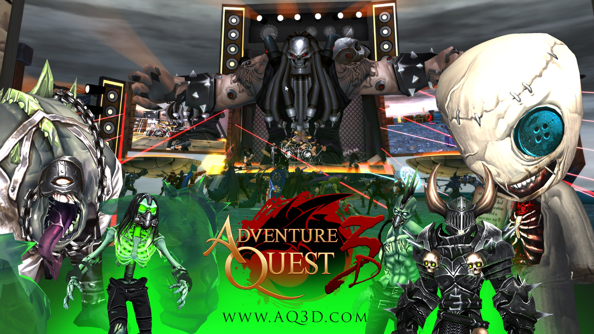 AQ3D Korn Concert