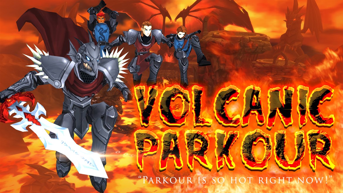 The Volcano Parkour
