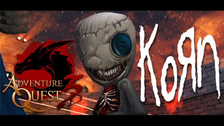 AdventureQuest 3D x Korn