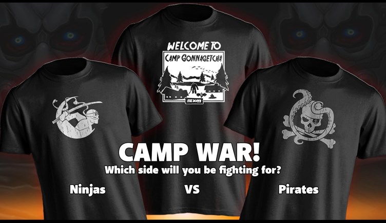Camp War T-shirts