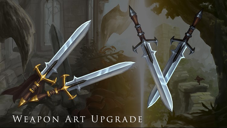 Weapon upgrades in AdventureQuest 3D