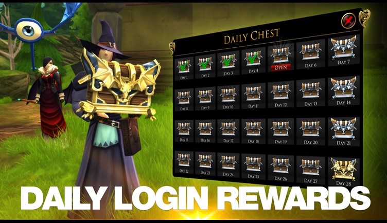 Dailiy Login Rewards