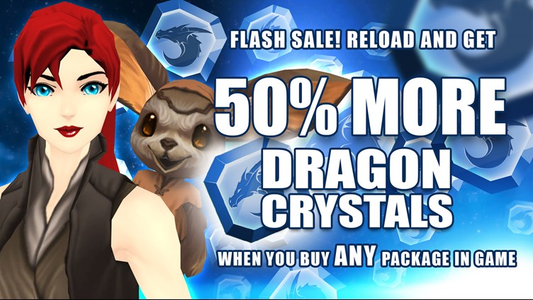 AdventureQuest 3D Flash Sale