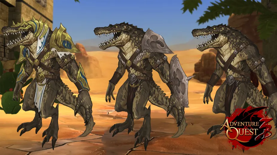 Monsters of the SandSea Desert - Adventure Quest 3D, Cross Platform MMORPG
