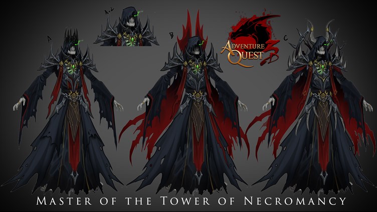 Lich concept art fort he Tower of Necromancy