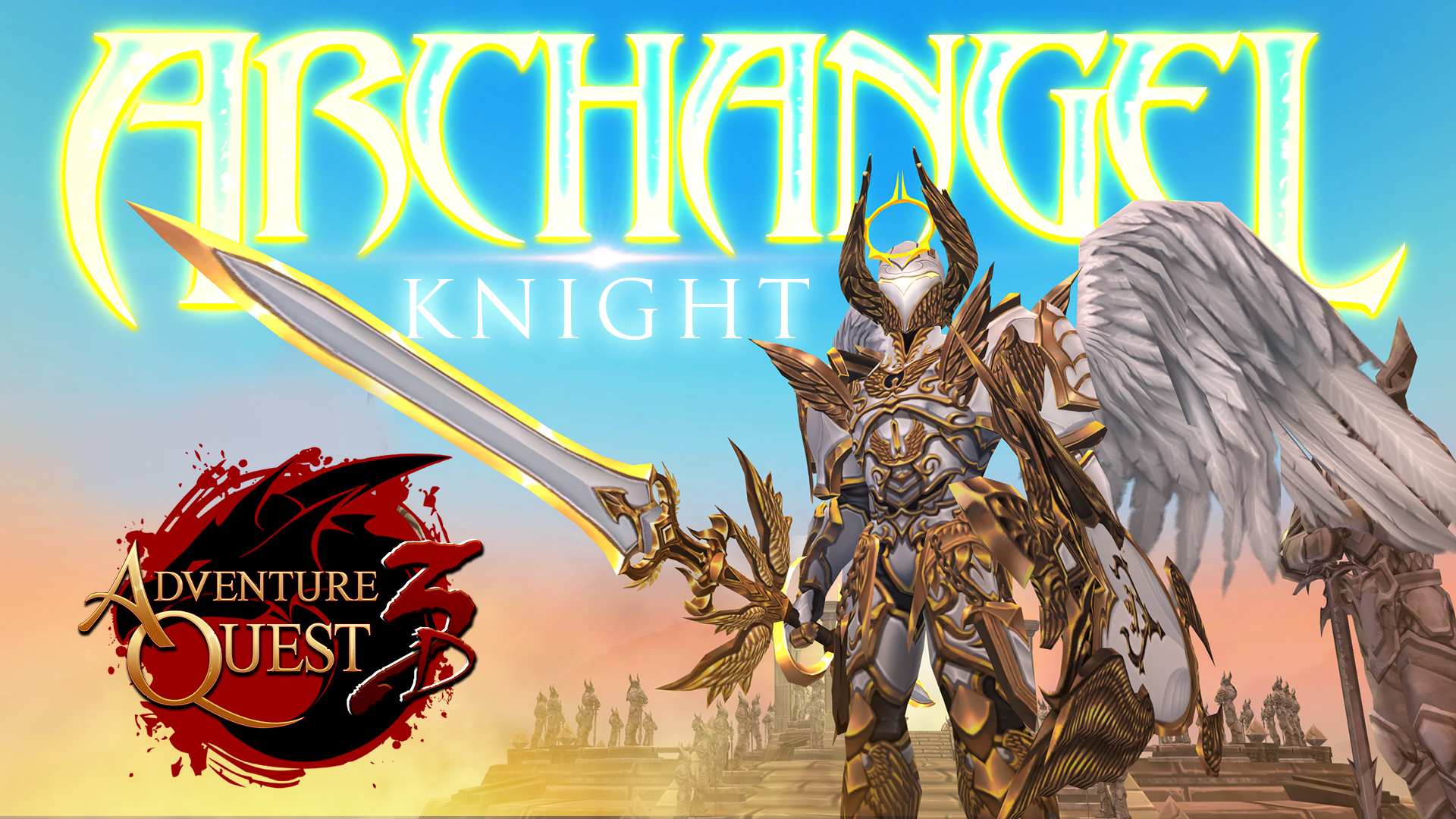 Thyton's "Archangel Knight" Set - Adventure Quest 3D, Cross ...