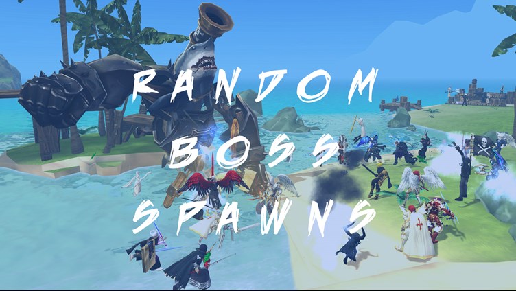 Random Beach Boss Spawns