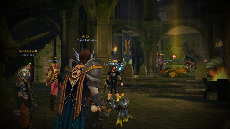 Party up for the Nature Guardian Tower in AdventureQuest 3D