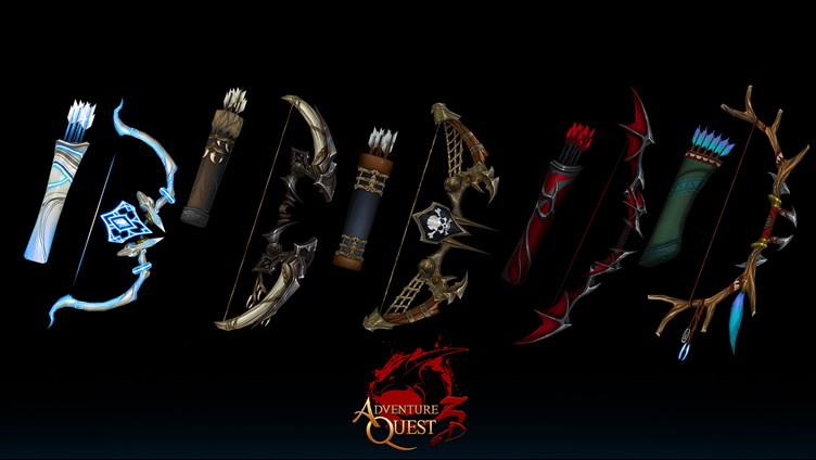 AdventureQuest 3D Themed Bows