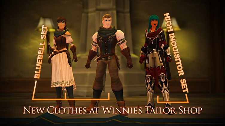 Tailor new clothes at Winnie's Tailor Shop