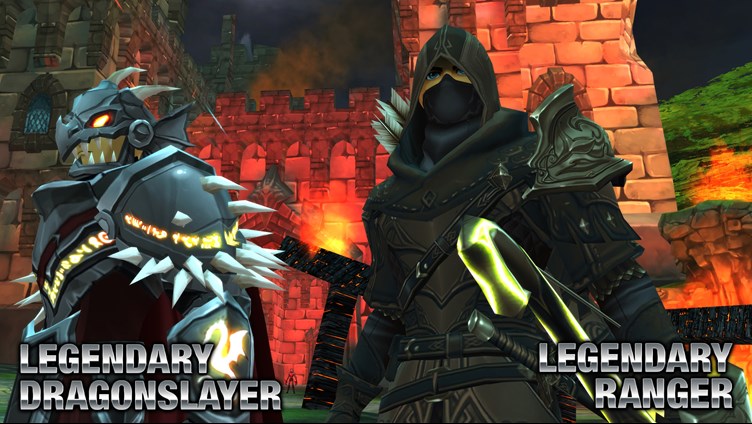 Legendary Dragonslayer and Legendark Ranger